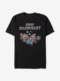 retro platform gamer Kart Battle T-Shirt