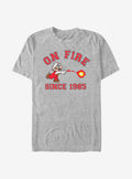 retro platform gamer On Fire T-Shirt
