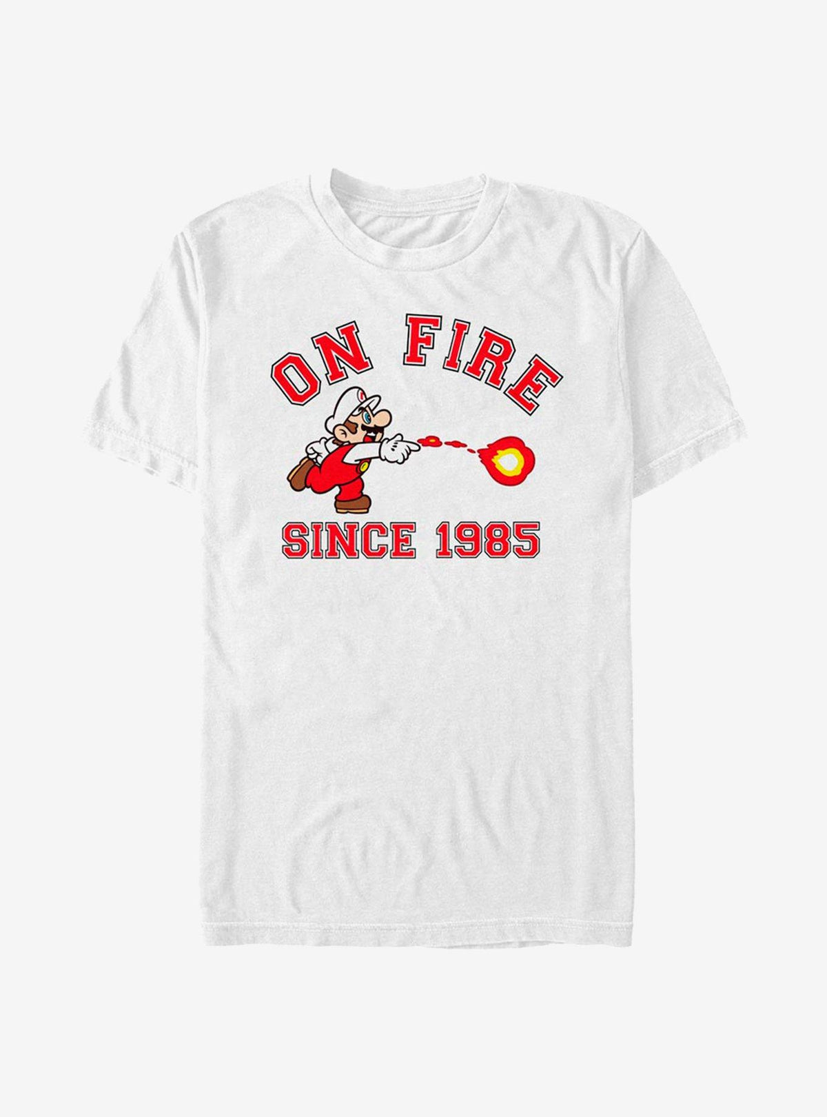 retro platform gamer On Fire T-Shirt 2