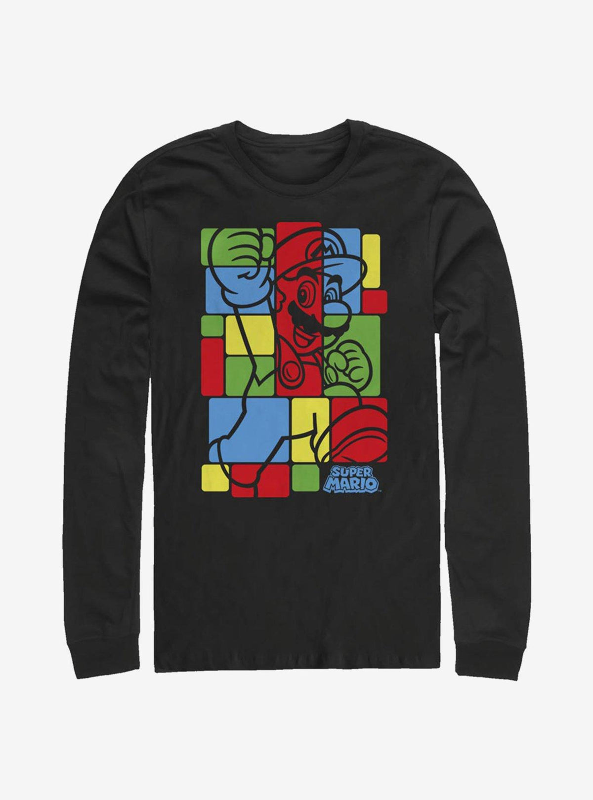 retro platform gamer Box Trot Long-Sleeve T-Shirt