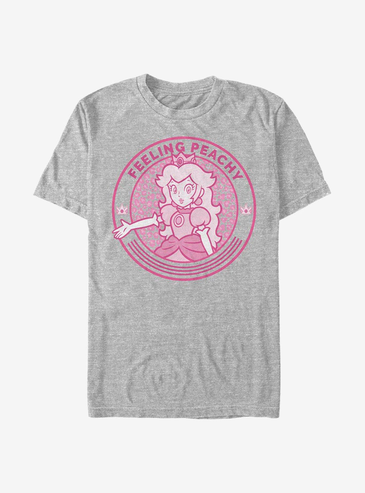 retro platform gamer Cheetah Peach T-Shirt