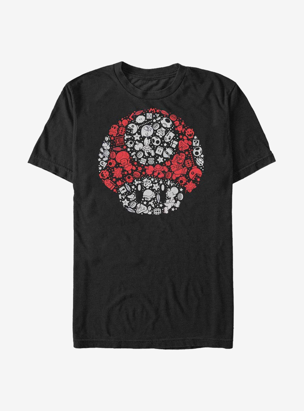 retro platform gamer Pieced Together T-Shirt