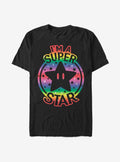 retro platform gamer Rainbow Super Star T-Shirt 2