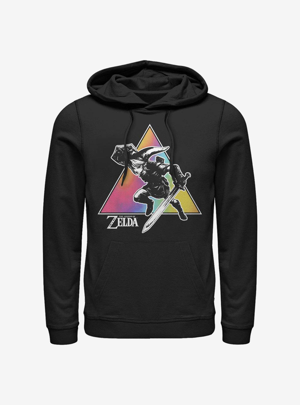 The Legend Of fantasy adventure Tie Dye Link Silhouette Hoodie