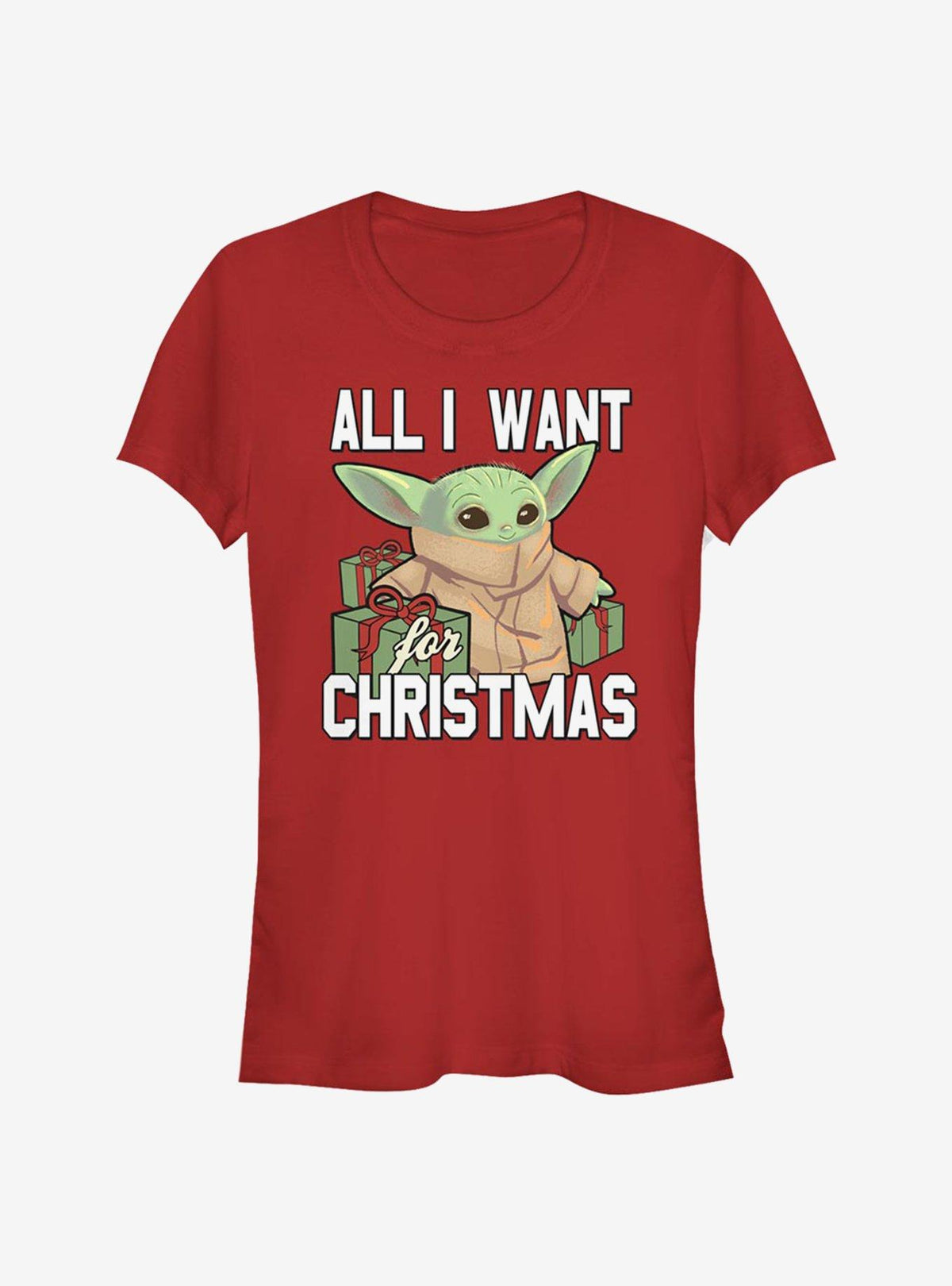 space adventure The Mandalorian Christmas The Child Girls T-Shirt
