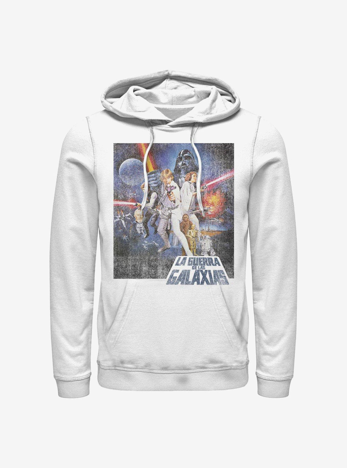 space adventure Episode IV A New Hope La Guerra De Las Galaxias Poster Hoodie 6