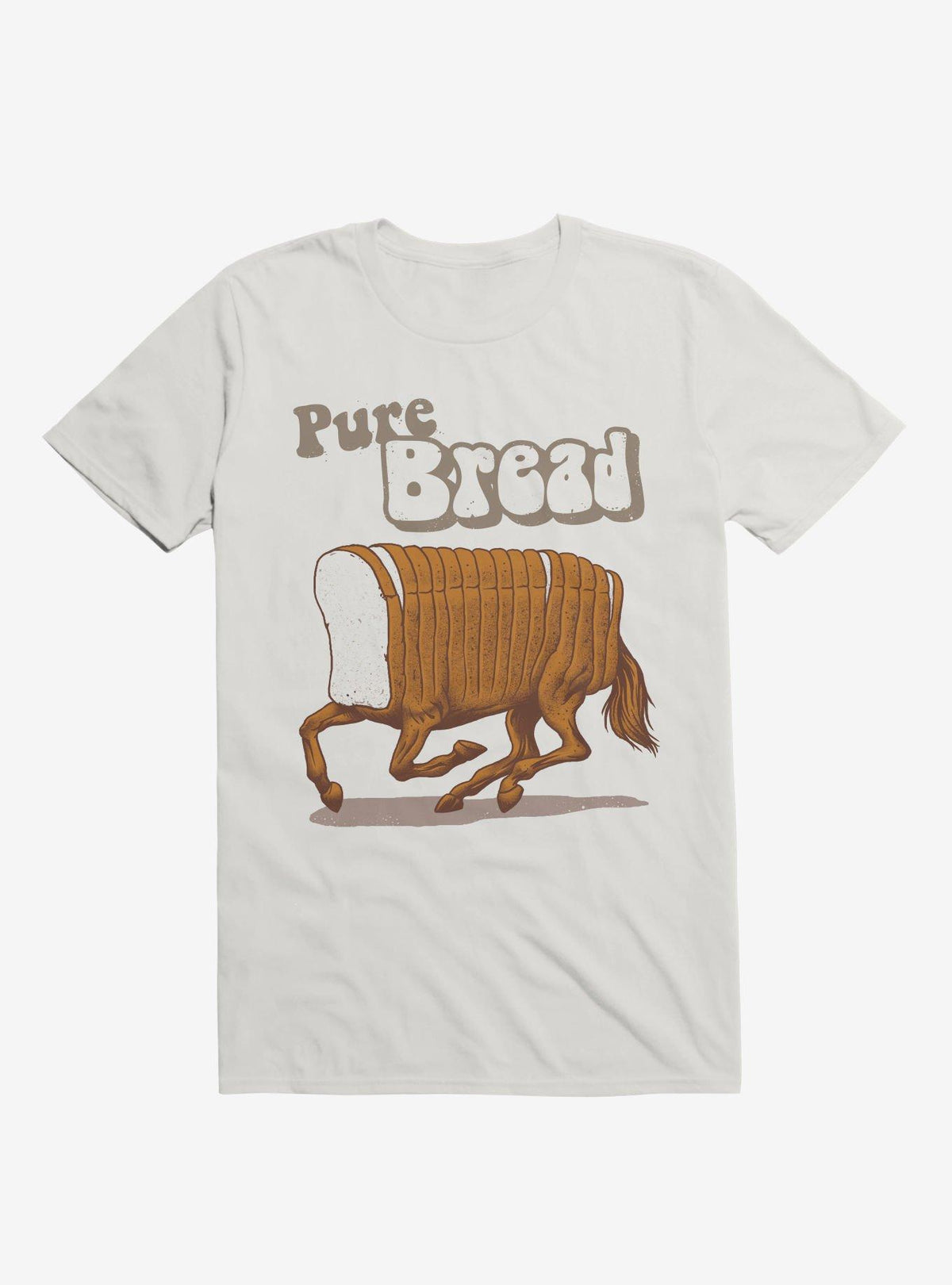 Pure Bread White T Shirt T Shirt High Search Demand Best Seller Look