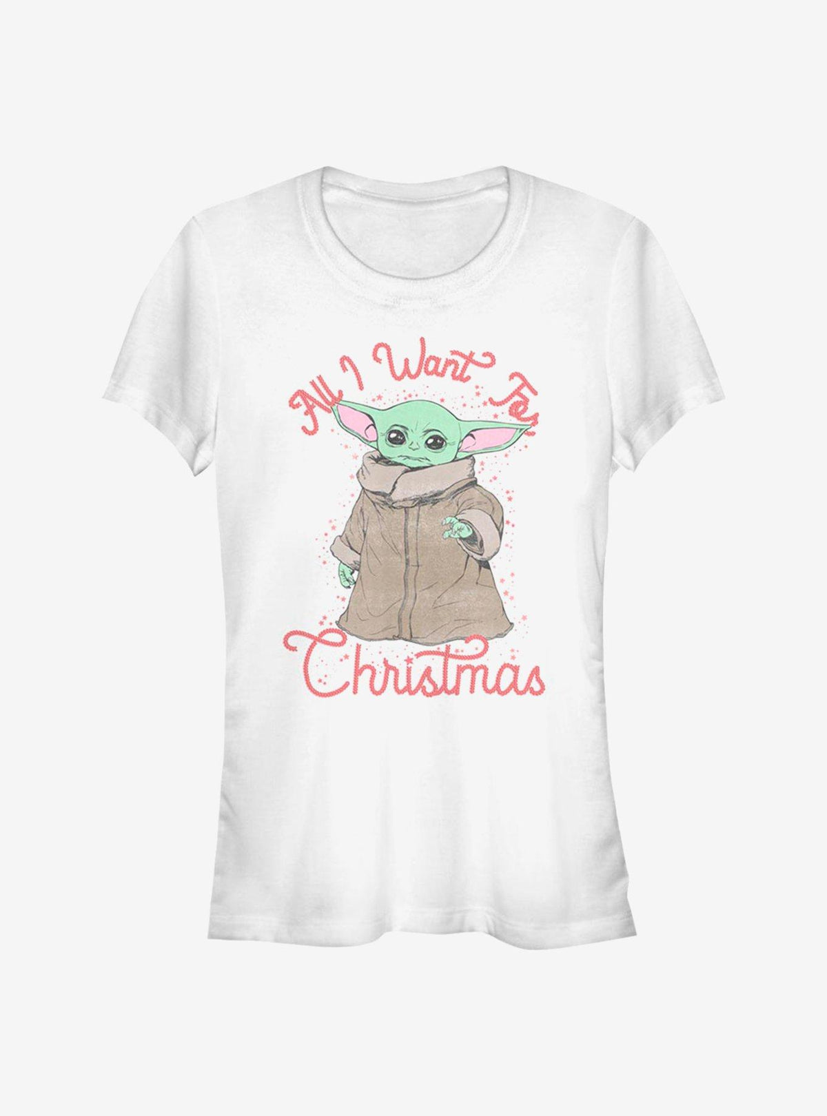 space adventure The Mandalorian Christmas The Child Girls T-Shirt 2