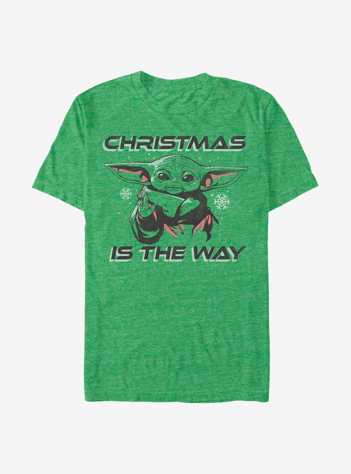 space adventure The Mandalorian The Child Christmas Is The Way T-Shirt