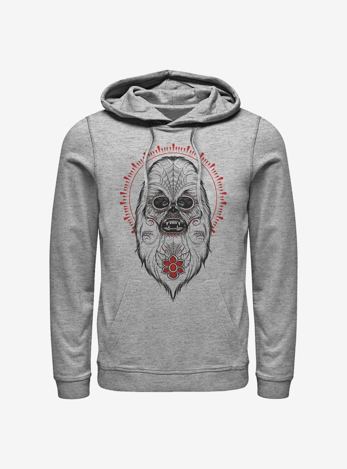 space adventure Day Of The Dead Chewbacca Hoodie