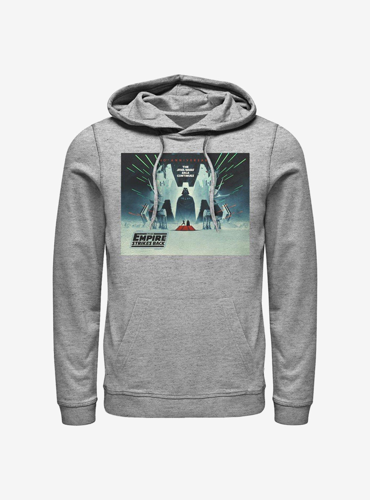space adventure Episode V The Empire Strikes Back 40th Anniversary Poster Hoodie 5
