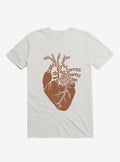 Coffee Lover Heart T Shirt T Shirt Comfort Fit Gift Ready