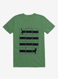 The Longcat Is Long Kelly Green T Shirt T Shirt Viral TikTok Funny Quote