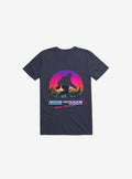 Hide And Seek World Champion Bigfoot Is Real Navy Blue T Shirt T Shirt Comfort Fit Funny Quote