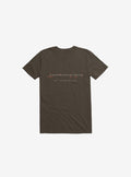 Human History Timeline Summary Brown T Shirt T Shirt Comfort Fit Best Seller Look