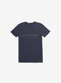 Human History Timeline Summary Navy Blue T Shirt T Shirt Comfort Fit Humor Gift