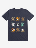 Dabbing Party Navy Blue T Shirt T Shirt Comfort Fit Best Seller Look