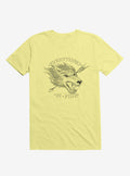 Everything Is Fine Corn Silk Yellow T Shirt T Shirt High Search Demand Funny Quote