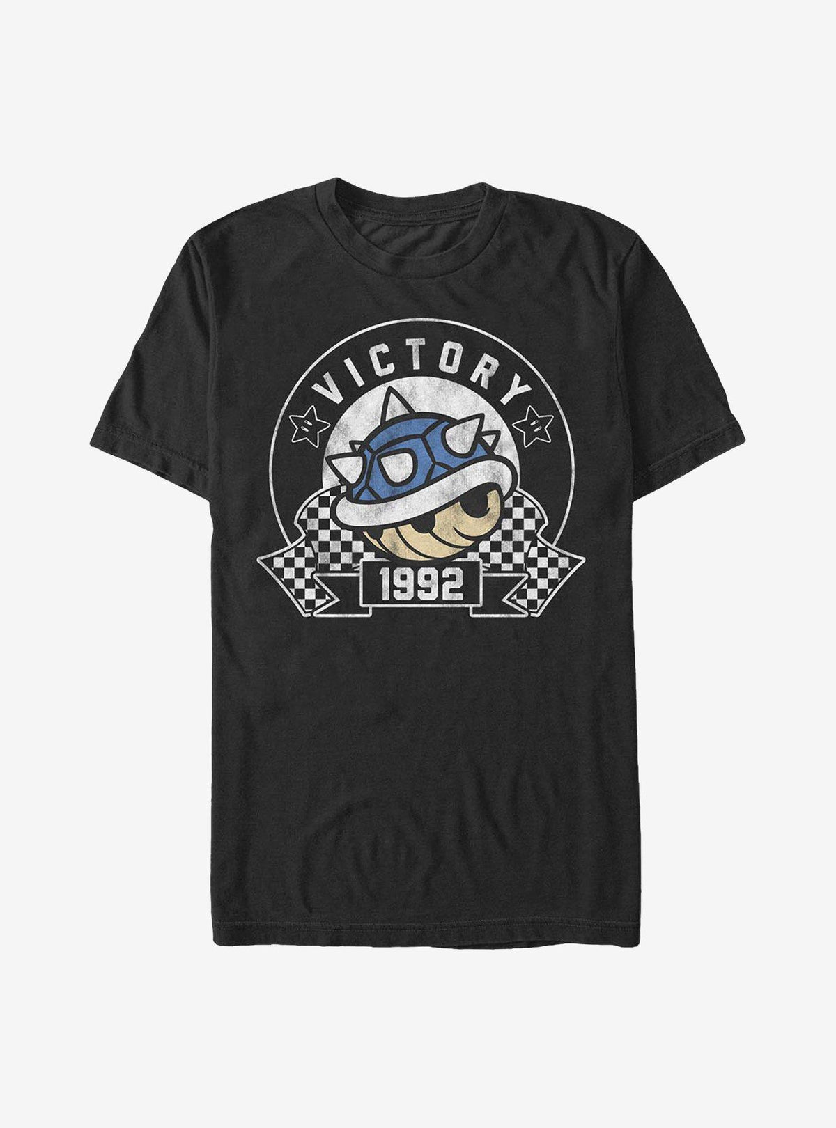 Nintendo retro platform gamer Blue Victory T-Shirt 2