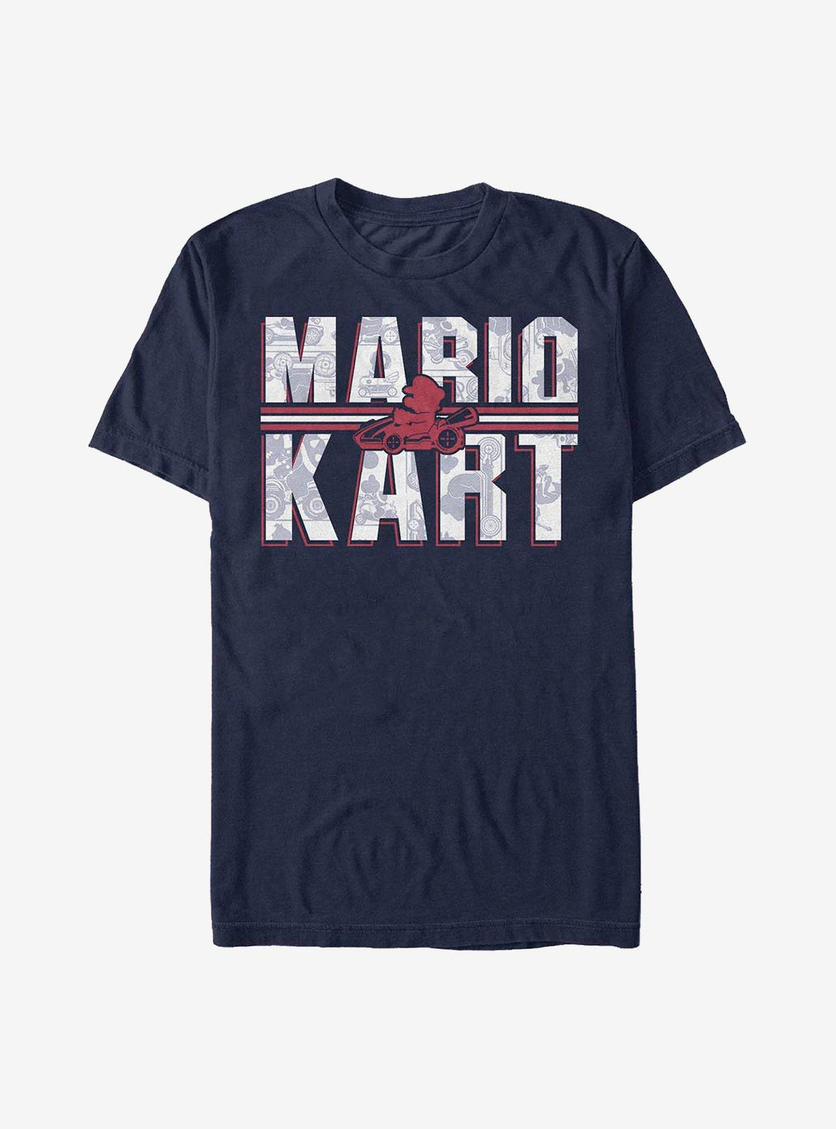 Nintendo retro platform gamer Kart Text T-Shirt