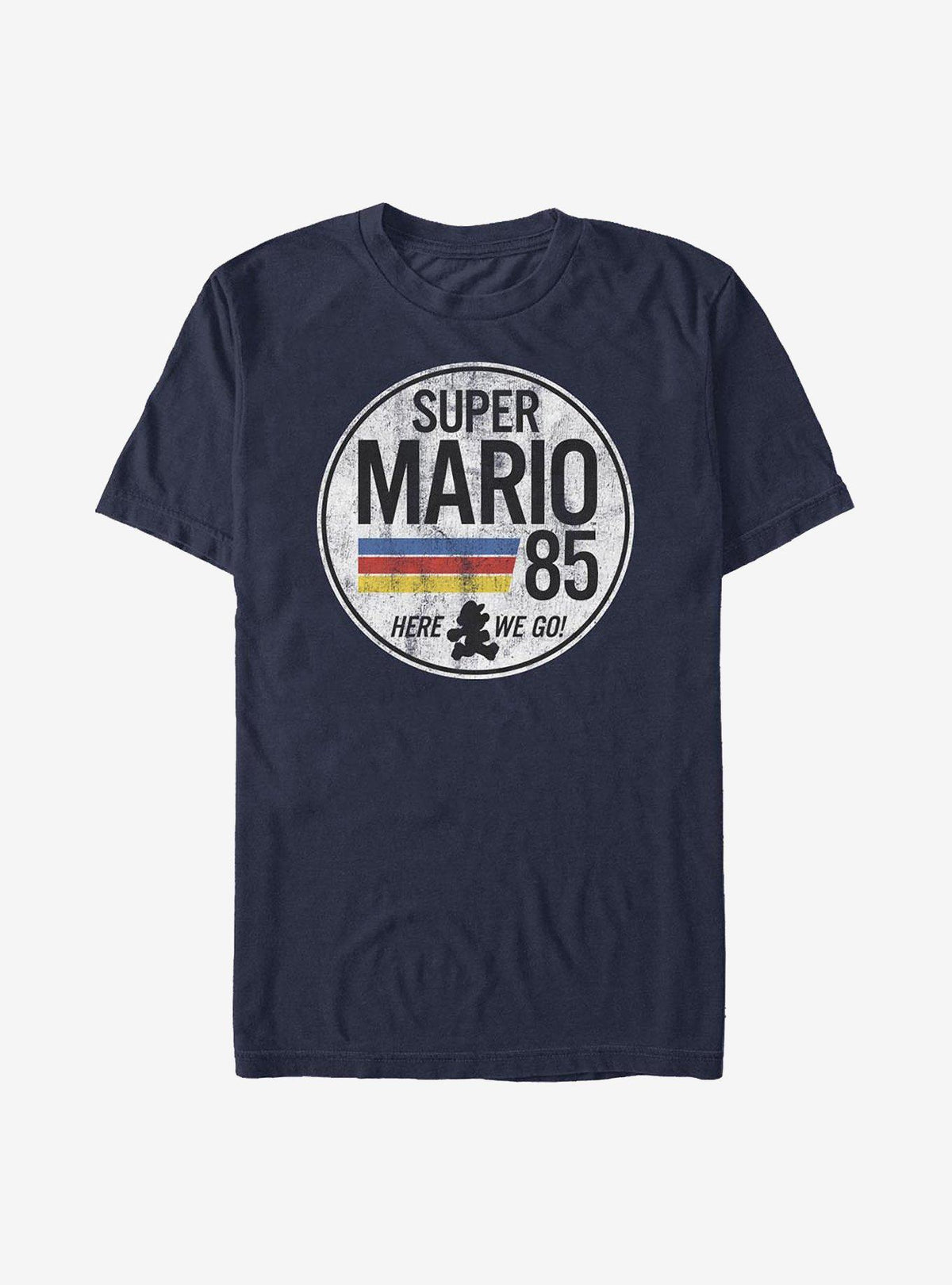 Nintendo retro platform gamer Here We Go Tee T-Shirt