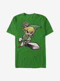 Nintendo fantasy adventure Link Attack T-Shirt