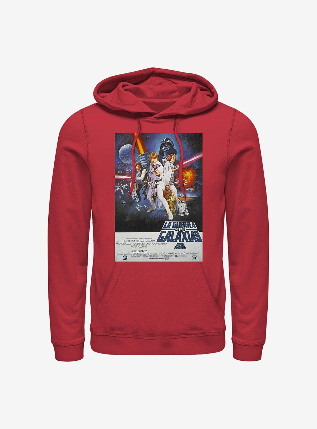 space adventure Episode IV A New Hope La Guerra De Las Galaxias Poster Hoodie