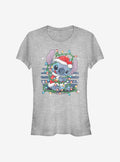 island alien duo Holiday Lights Girls T-Shirt