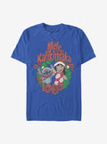 island alien duo Mele Kalikimaka cute blue alien T-Shirt 2