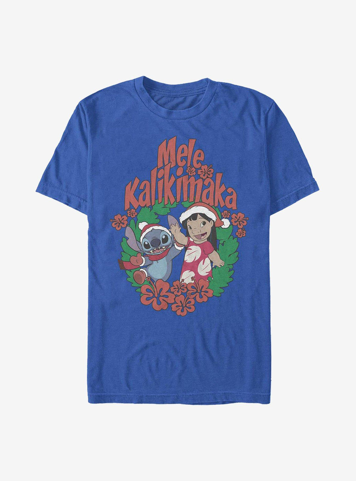 island alien duo Mele Kalikimaka cute blue alien T-Shirt 2