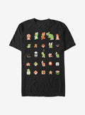 Nintendo retro platform gamer Cast T-Shirt