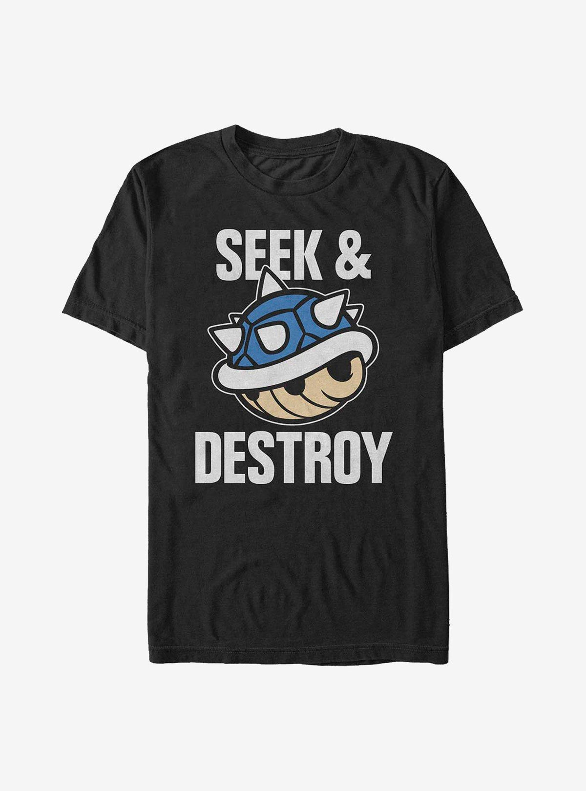 Nintendo retro platform gamer Seek And Destroy T-Shirt