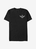 Nintendo fantasy adventure Triforce Badge T-Shirt 2