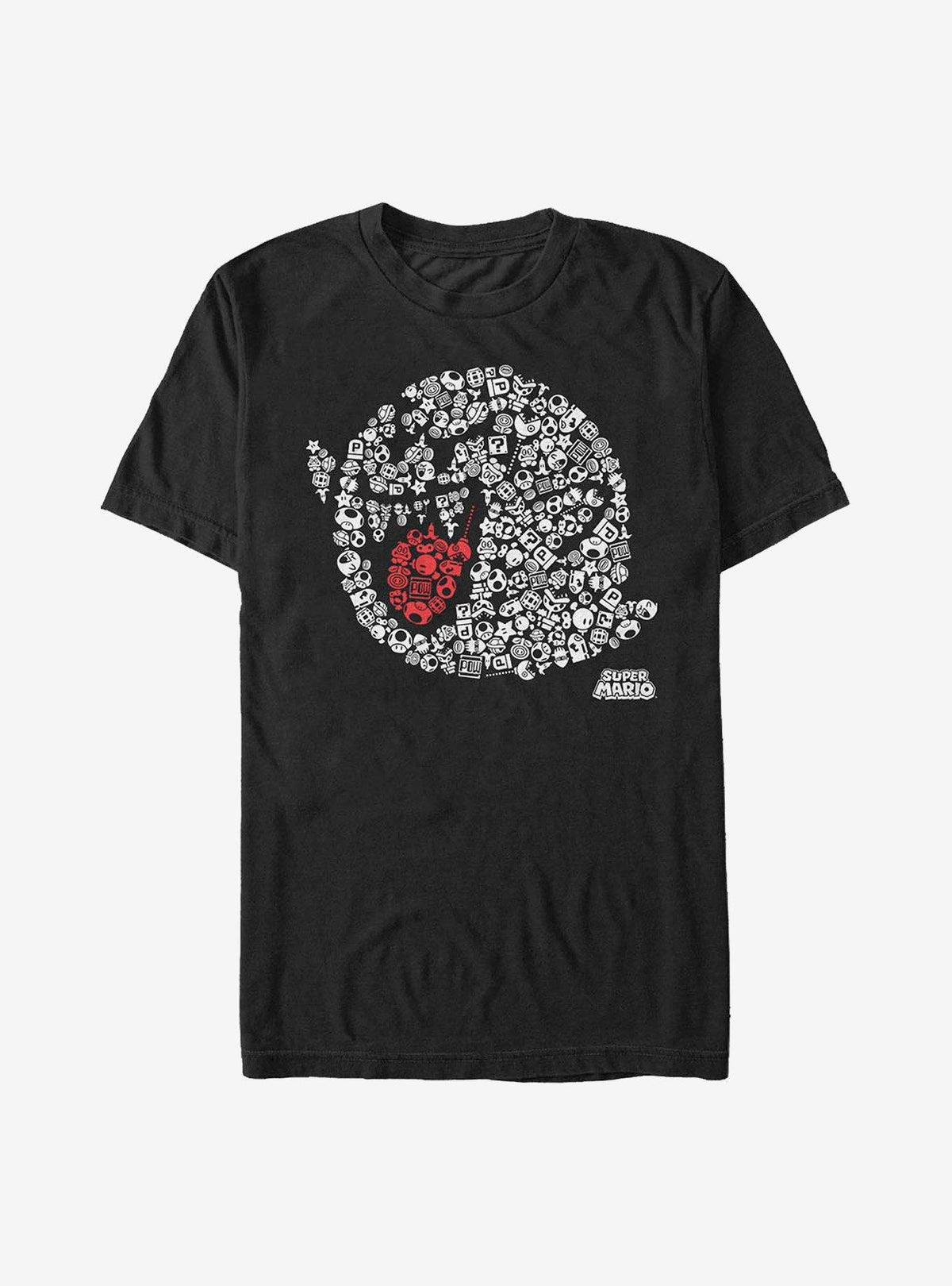 Nintendo retro platform gamer Boo Filled T-Shirt
