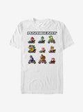 Nintendo retro platform gamer Team Line Up T-Shirt 2