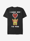 Nintendo fantasy adventure Give My Pixel Heart T-Shirt