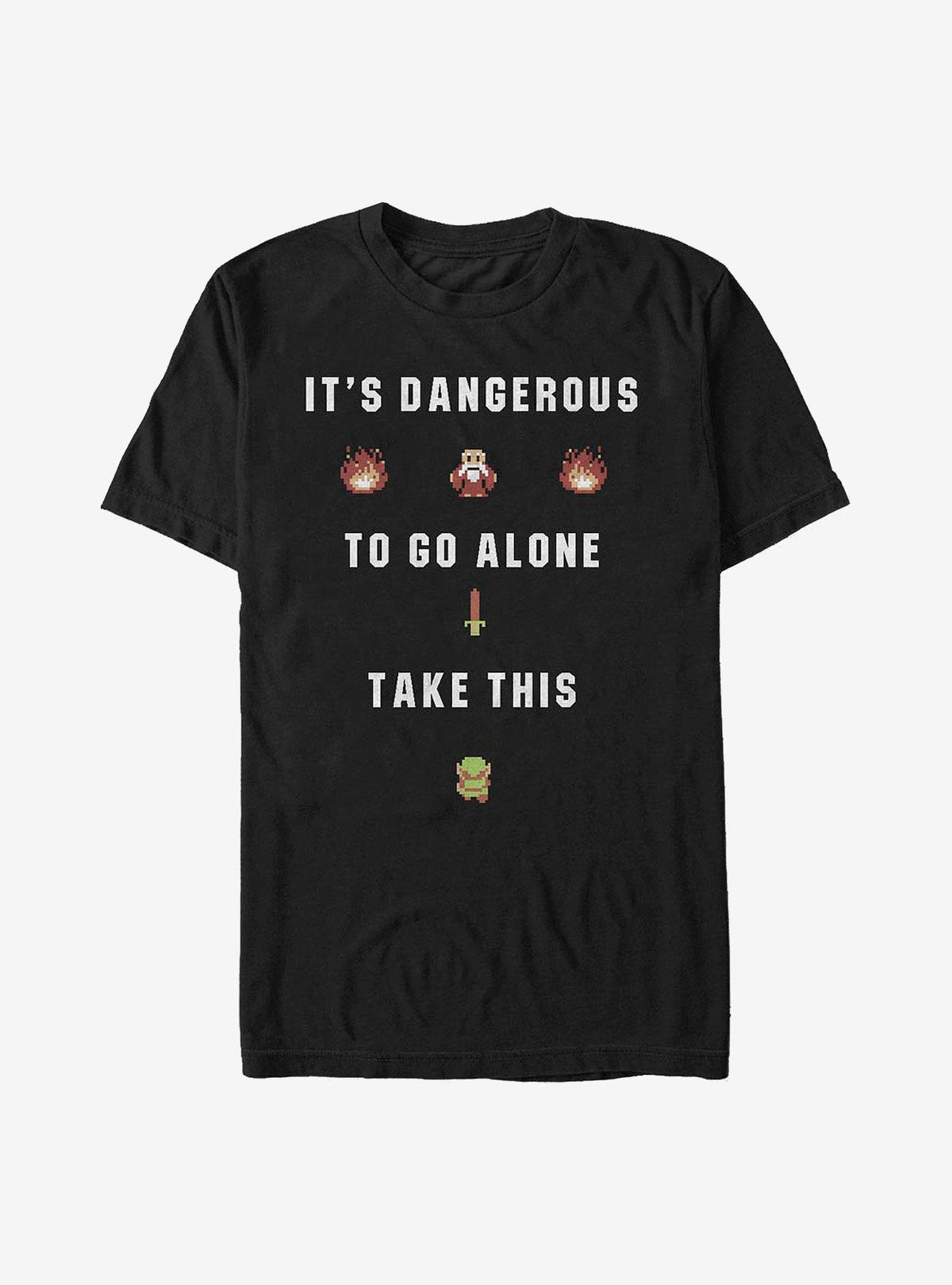 Nintendo fantasy adventure It's Dangerous T-Shirt