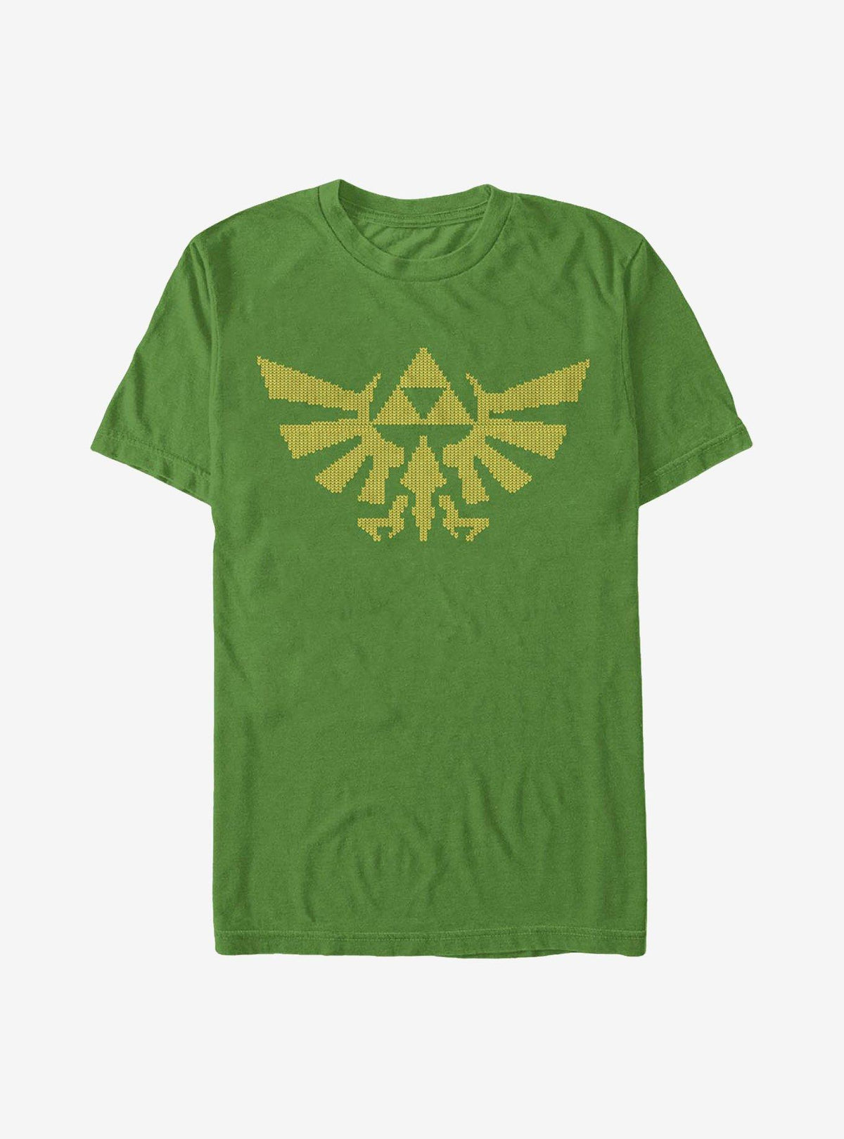 Nintendo fantasy adventure Ugly Holiday Triforce T-Shirt