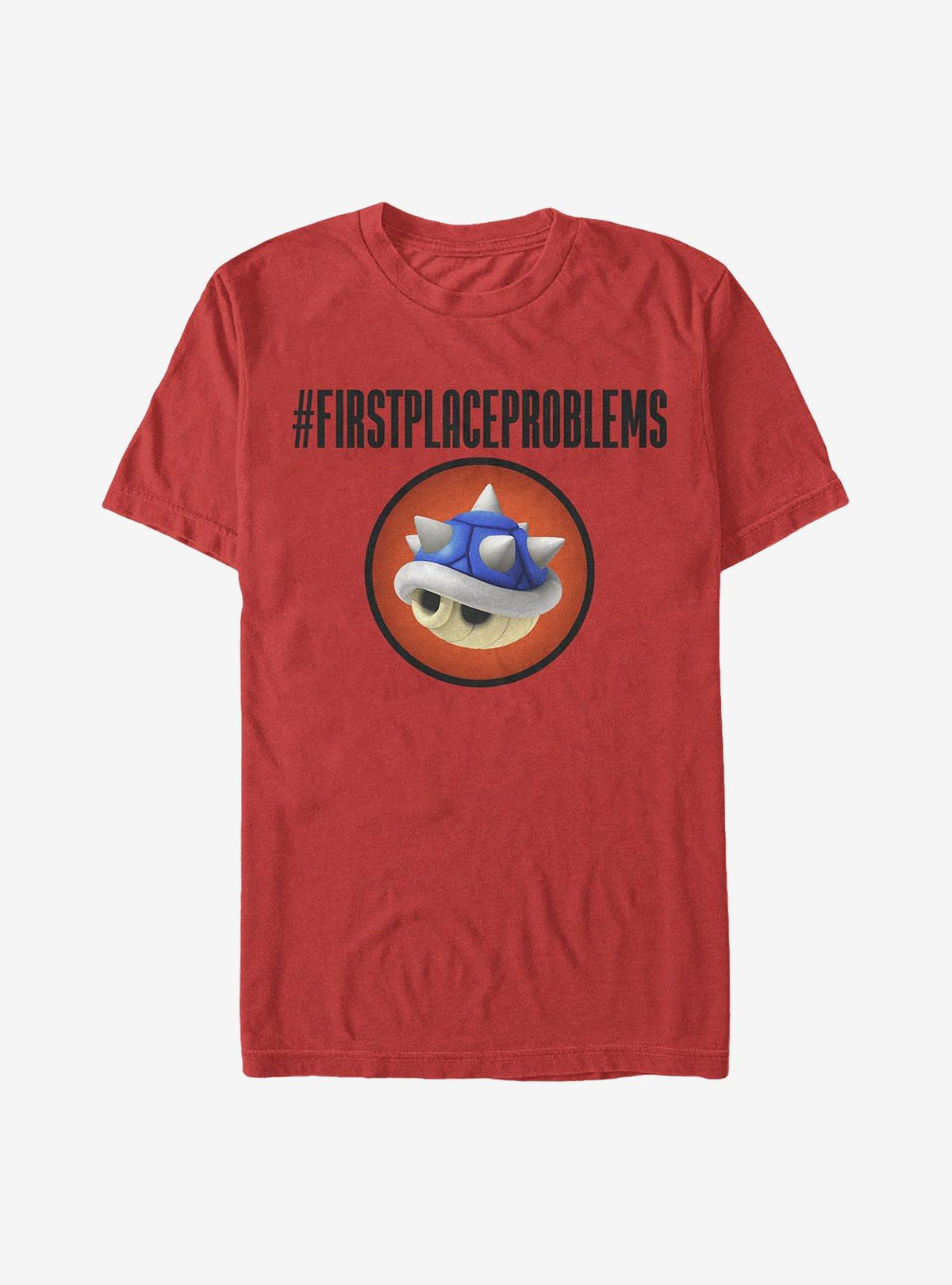 Nintendo retro platform gamer First Place Problems T-Shirt