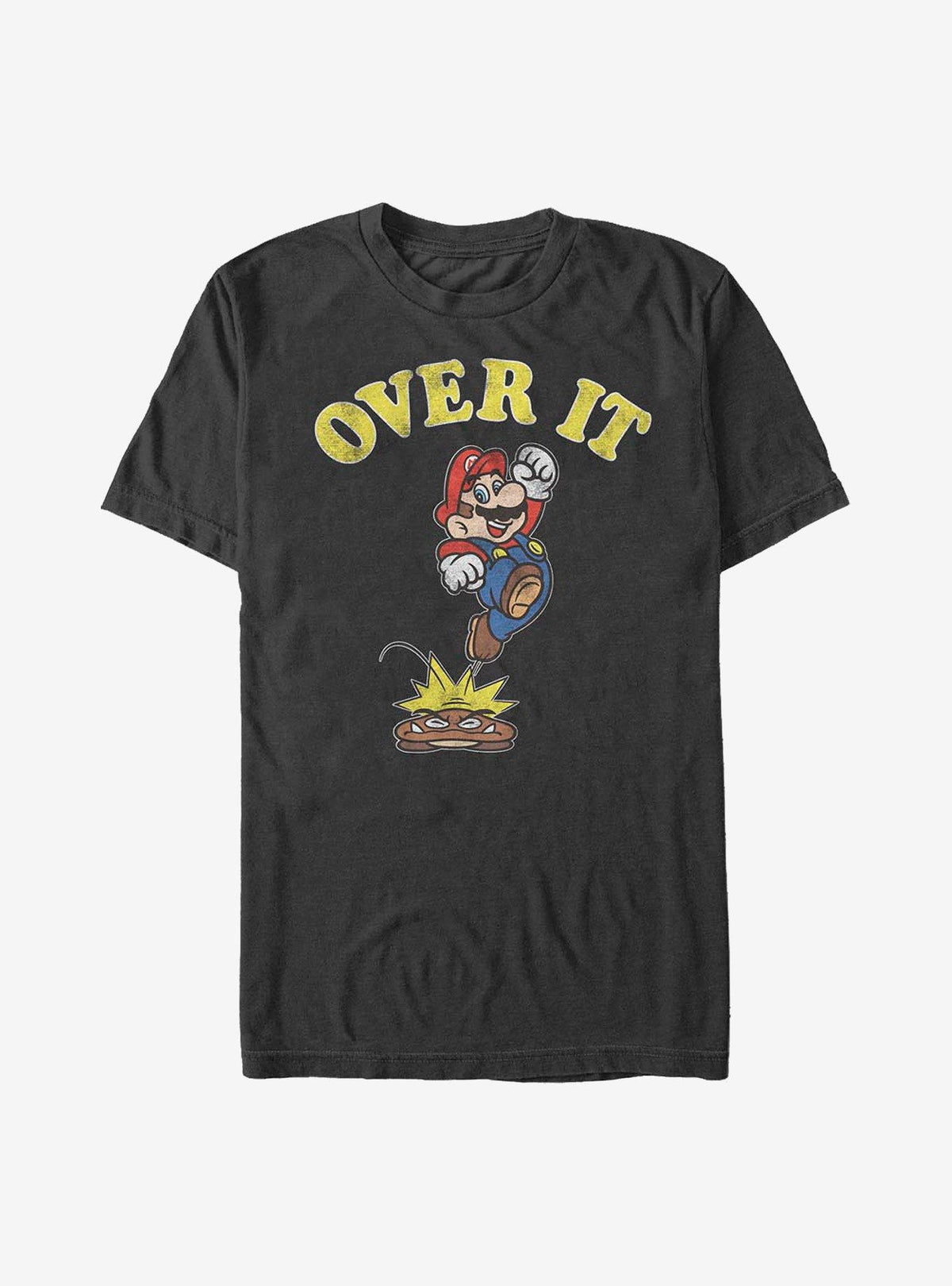 Nintendo retro platform gamer Over It T-Shirt