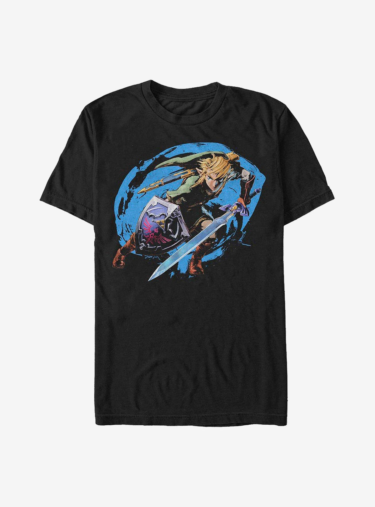 Nintendo fantasy adventure Link Swipe T-Shirt
