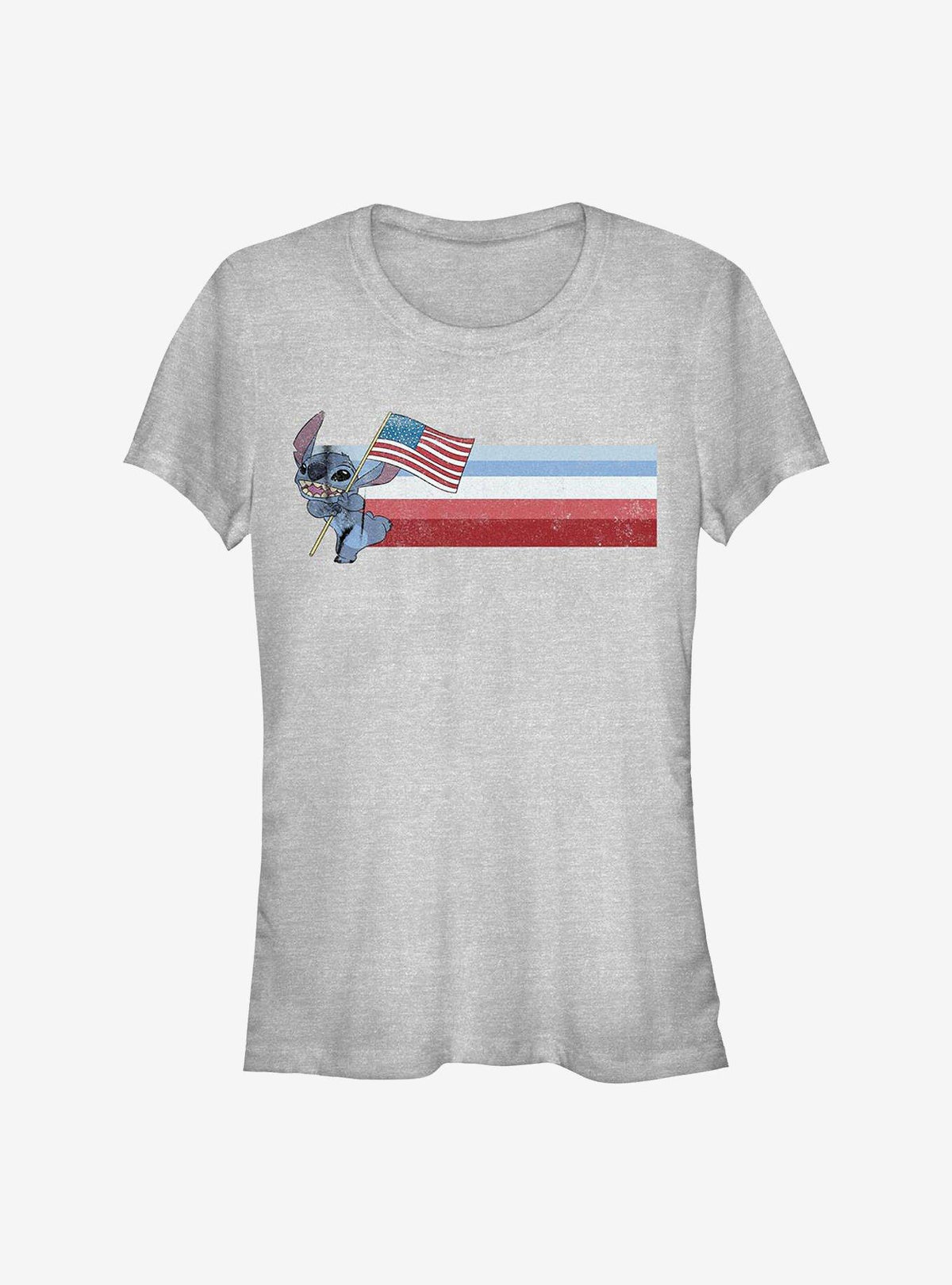 island alien duo Flag cute blue alien Girls T-Shirt