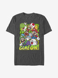 Nintendo retro platform gamer Game On T-Shirt 2
