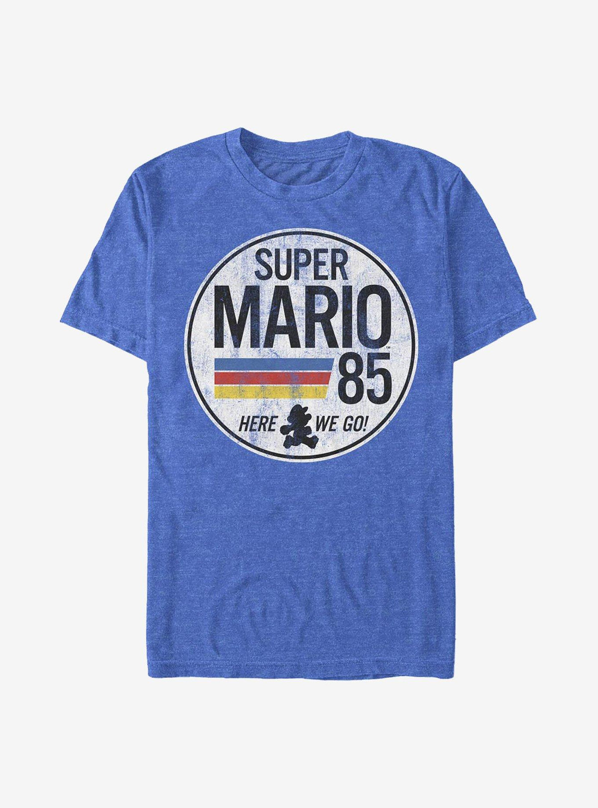 Nintendo retro platform gamer Here We Go T-Shirt