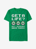 Nintendo retro platform gamer Three Lives T-Shirt