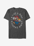 Nintendo retro platform gamer A 1-Up A Day T-Shirt