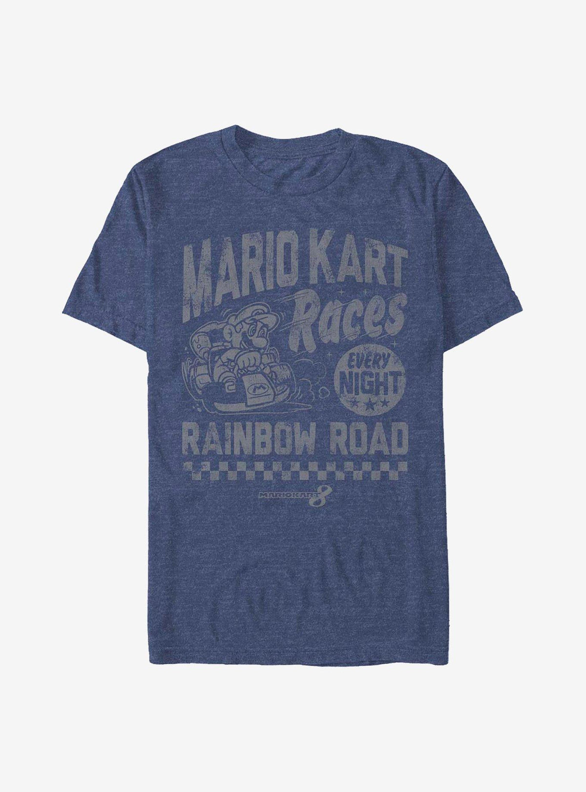 Nintendo retro platform gamer Race Nights T-Shirt 2