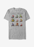 Nintendo retro platform gamer Team Line Up T-Shirt