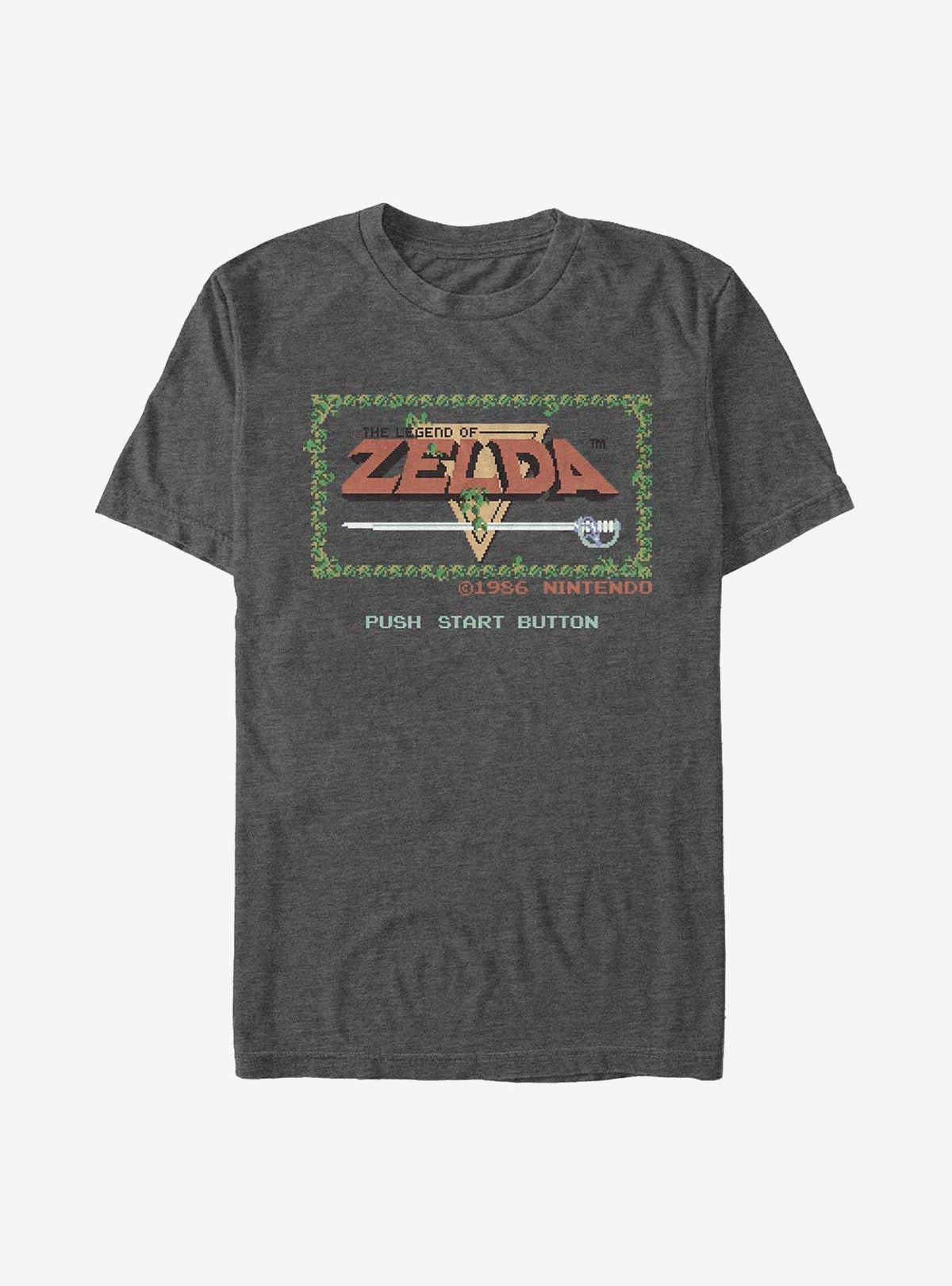 Nintendo fantasy adventure Pixelated T-Shirt