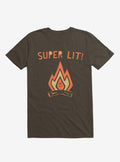 Super Lit Campfire T Shirt T Shirt Comfort Fit Best Seller Look
